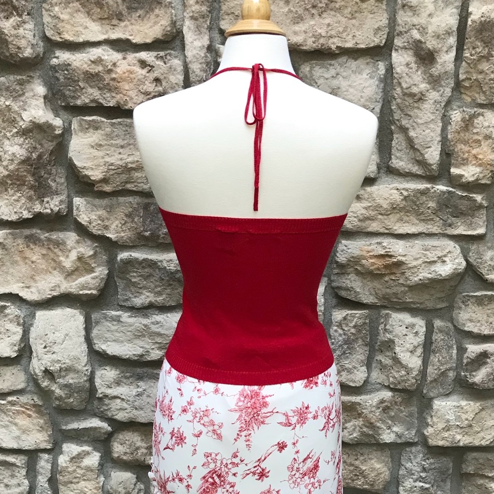 NWOT VS Knit Halter Top Toile Skirt Set - Picture 6 of 7